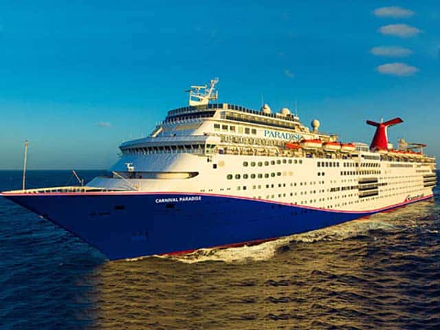 Carnival Paradise from Carnival Cruise Line