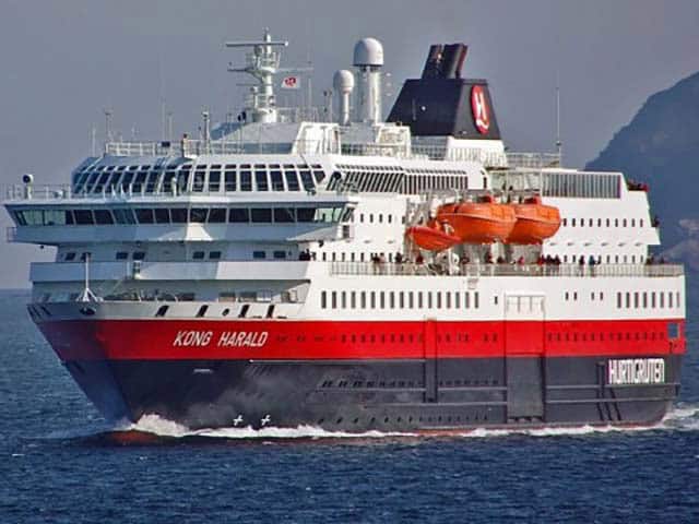Kong Harald from Hurtigruten Cruise line