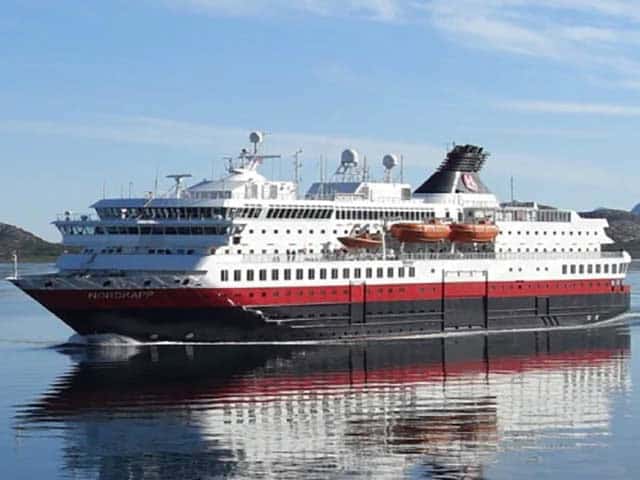 Nordkapp from Hurtigruten Cruise line