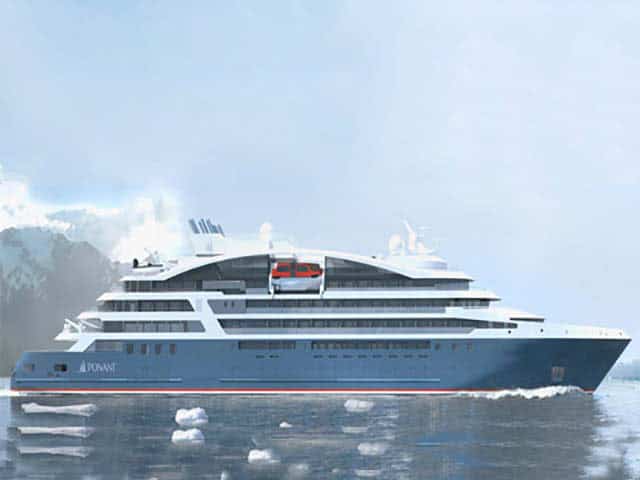 Le Jacques Cartier from Ponant Cruises