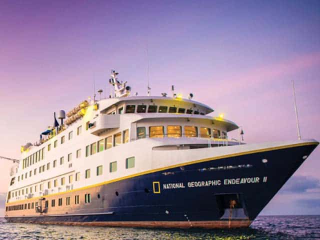 National Geographic Endeavour II from Lindblad Expeditions