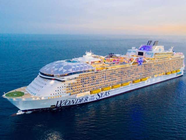 Wonder of the Seas from Royal Caribbean