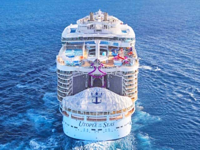 Utopia of the Seas from Royal Caribbean