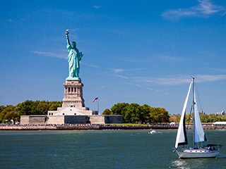 Port of Statue of Liberty, New York (United States)