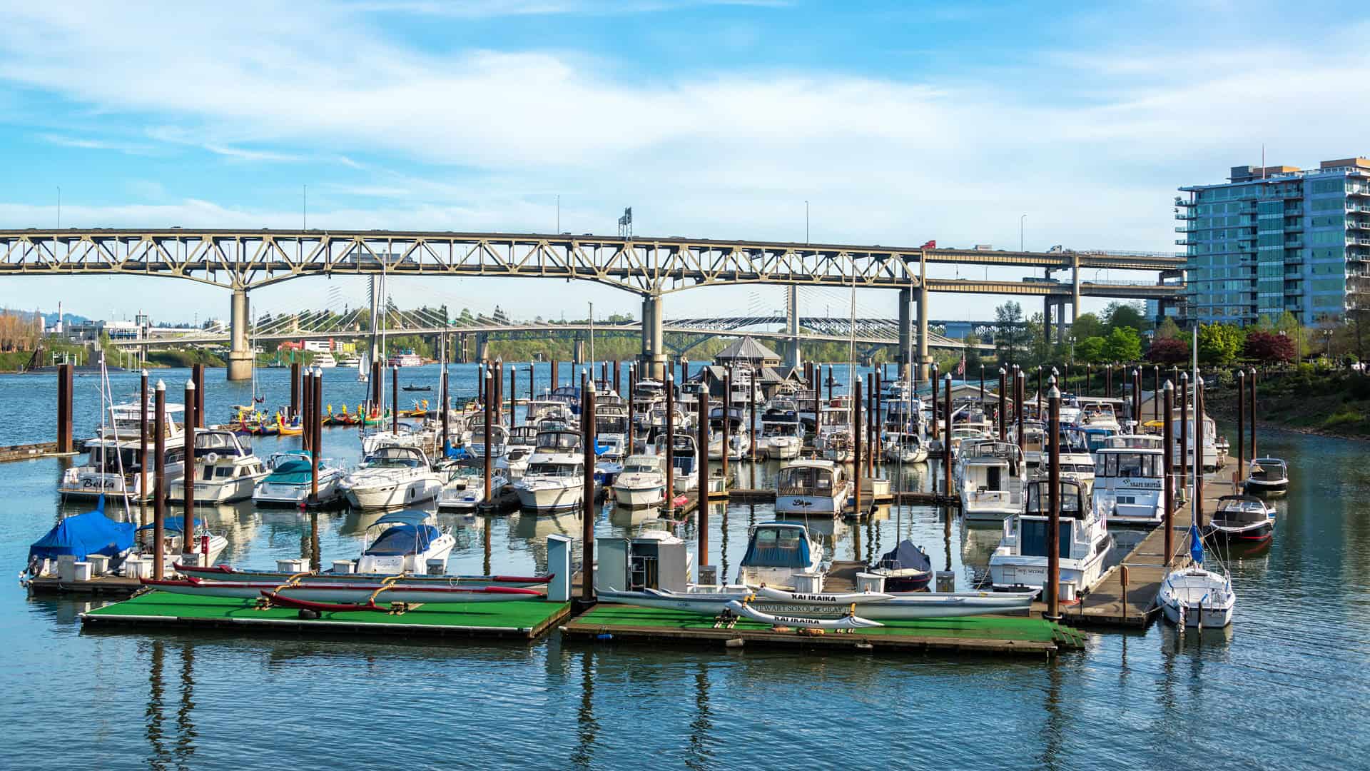 Port of Riverside Marina in Portland, Oregon