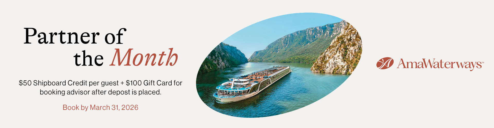 AmaWaterways Partner of the Month